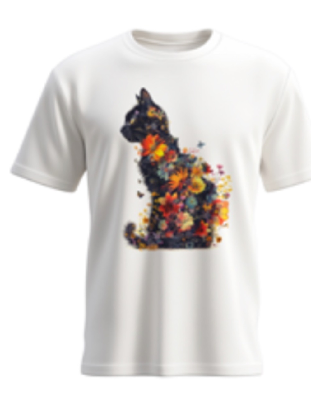 NWT Cottn Curl cat t-shirt